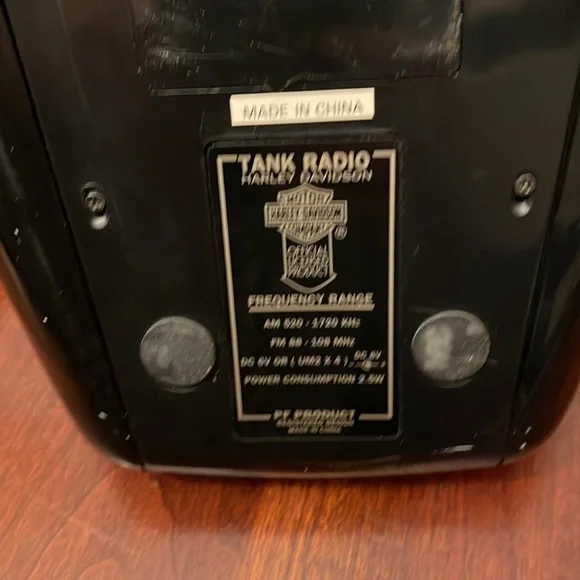 ラジオ・コンポ Vintage Tank Radio Harley Davidson Vintage Tank Radio Harley Davidson HARLEY DAVIDSON AM / FM